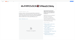 Desktop Screenshot of alarmclockconnection.net