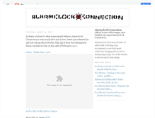 Tablet Screenshot of alarmclockconnection.net